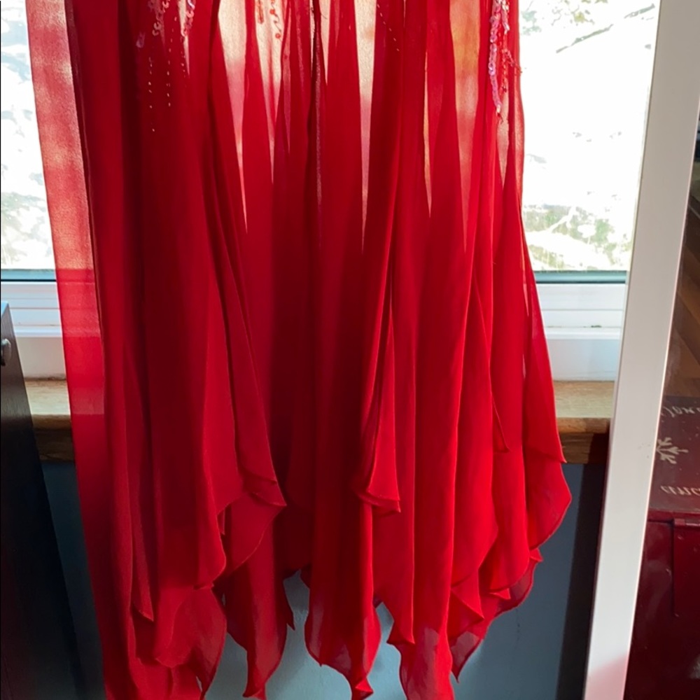 Red gown - Picture 10 of 12